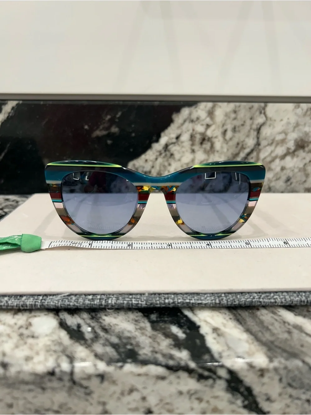 XOXO Woman’s Teal Amber Blue Tortoiseshell  Polarized Sunglass